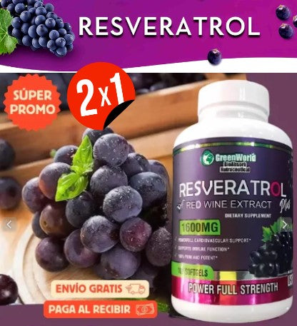 2X1 🎁 RESVERATROL PLUS® AMERICANO